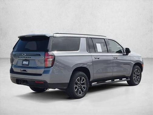 Satin Steel Metallic 2021 Chevrolet Suburban 4WD Z71