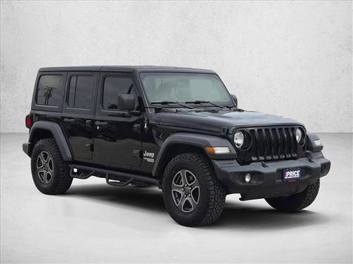 Black Clearcoat 2019 Jeep Wrangler Unlimited Sport