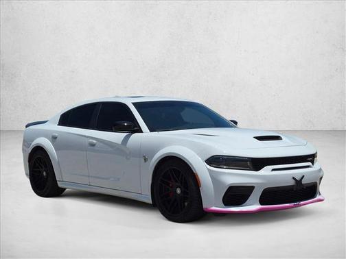 White Knuckle Clearcoat 2023 Dodge Charger SRT Hellcat Widebody Jailbreak