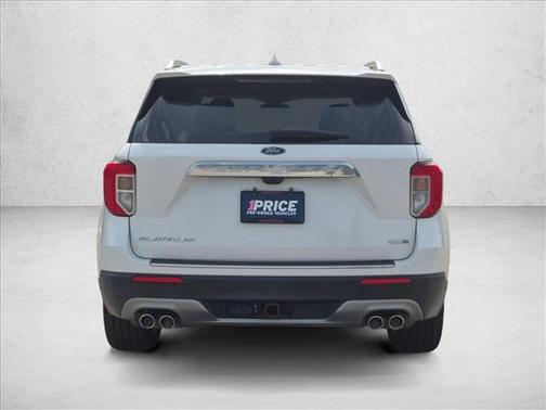 Star White Metallic Tri-Coat 2020 Ford Explorer Platinum