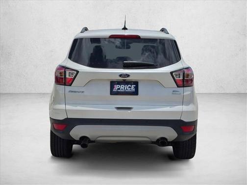White Platinum Metallic Tri-Coat 2018 Ford Escape SEL