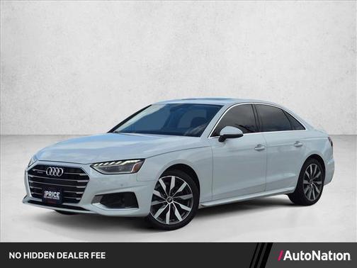 Ibis White 2021 Audi A4 40 Premium Plus