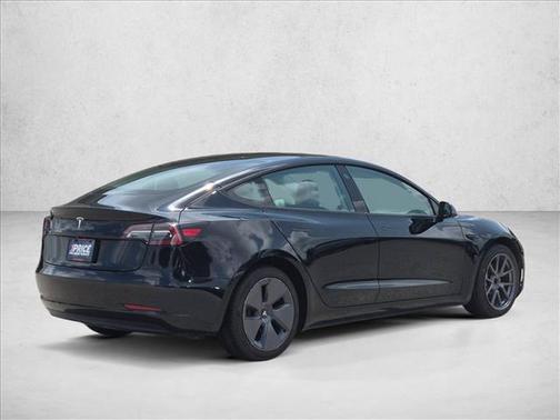 Solid Black 2023 Tesla Model 3 Standard Range