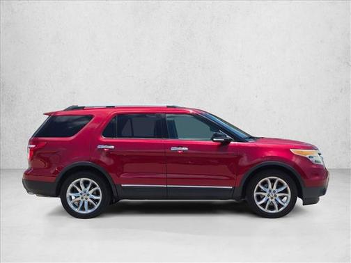 Ruby Red Metallic Tinted Clearcoat 2015 Ford Explorer XLT