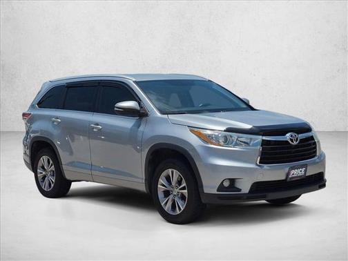 Silver Sky Metallic 2015 Toyota Highlander LE Plus