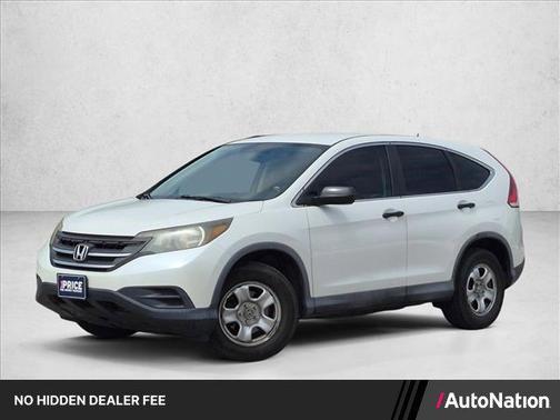 White Diamond Pearl 2014 Honda CR-V LX