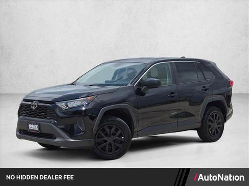 Midnight Black Metallic 2022 Toyota RAV4 LE