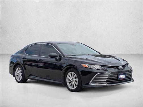Midnight Black Metallic 2022 Toyota Camry LE