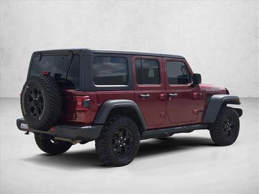 Snazzberry Pearlcoat 2021 Jeep Wrangler Willys