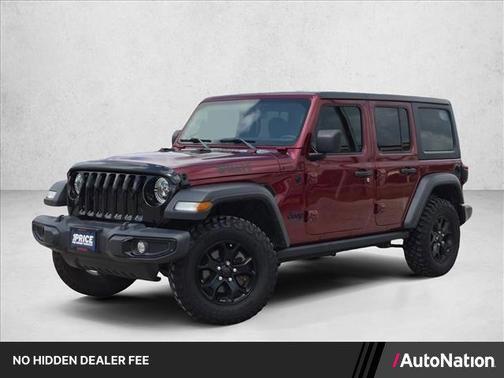 Snazzberry Pearlcoat 2021 Jeep Wrangler Willys