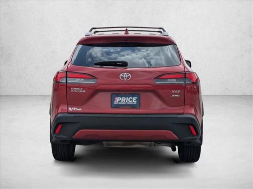 Barcelona Red Metallic 2024 Toyota Corolla Cross XLE