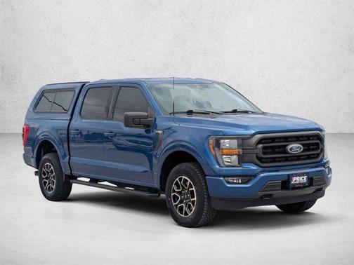 Atlas Blue Metallic 2023 Ford F-150 XLT