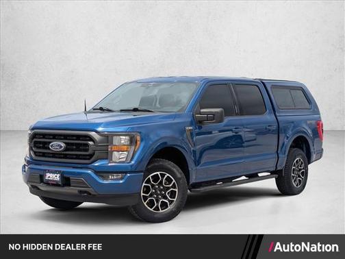 Atlas Blue Metallic 2023 Ford F-150 XLT