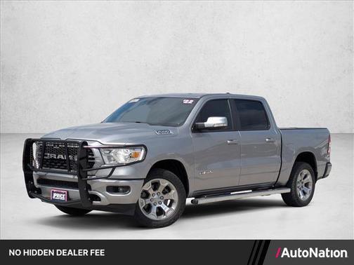 Billet Silver Metallic Clearcoat 2022 RAM 1500 Lone Star