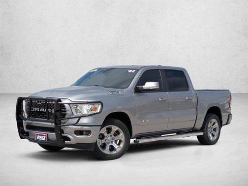 Billet Silver Metallic Clearcoat 2022 RAM 1500 Lone Star