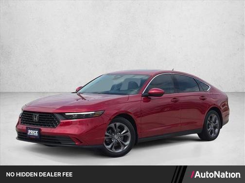 Red 2024 Honda Accord EX