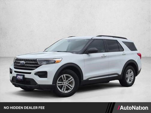 Oxford White 2021 Ford Explorer XLT