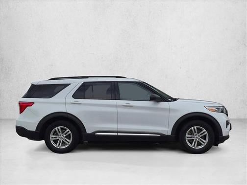 Oxford White 2021 Ford Explorer XLT