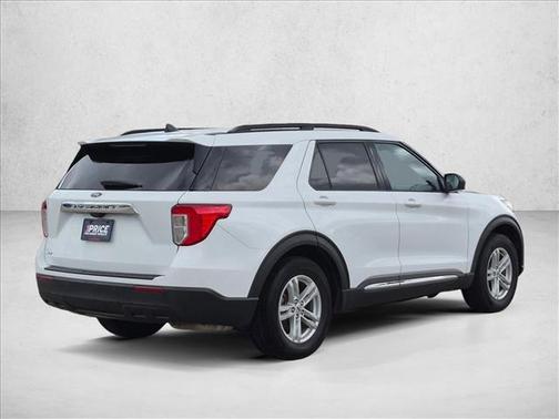 Oxford White 2021 Ford Explorer XLT