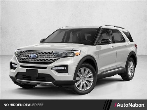 Oxford White 2021 Ford Explorer XLT