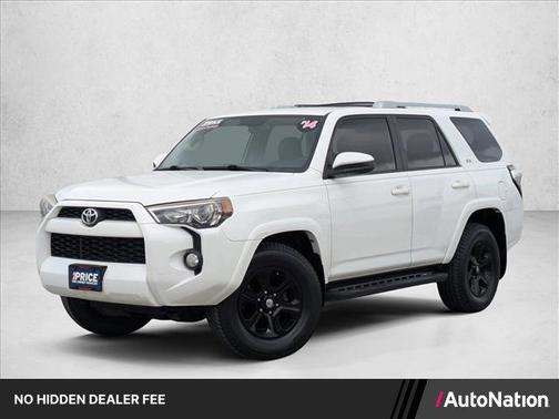 Super White 2014 Toyota 4Runner SR5