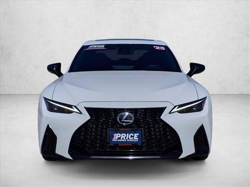 ultra white 2025 Lexus IS 350 F Sport