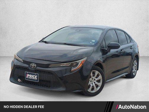 Black Sand Pearl 2020 Toyota Corolla LE