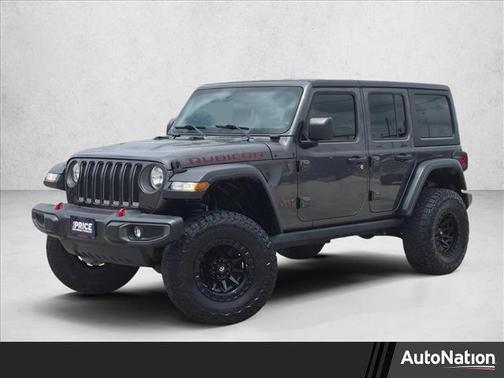 Granite Crystal Metallic Clearcoat 2019 Jeep Wrangler Unlimited Rubicon