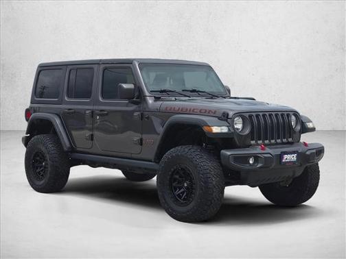 Granite Crystal Metallic Clearcoat 2019 Jeep Wrangler Unlimited Rubicon