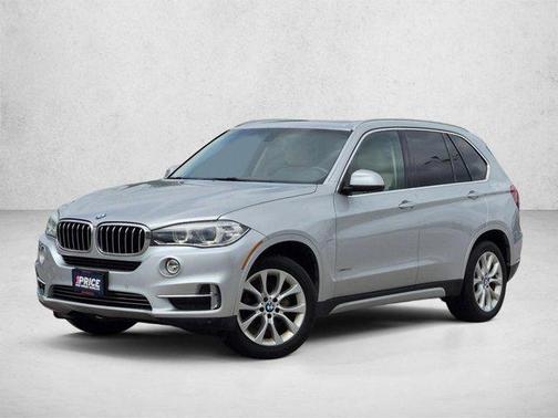 Silver/Gray 2015 BMW X5 xDrive35i