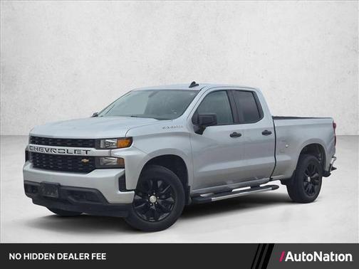 Silver Ice Metallic 2020 Chevrolet Silverado 1500 Custom