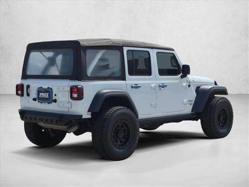 Bright White Clearcoat 2018 Jeep Wrangler Unlimited Sport