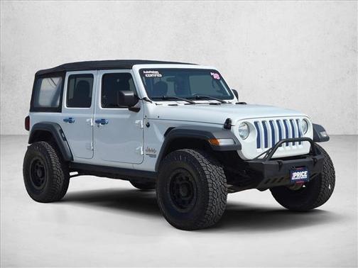 Bright White Clearcoat 2018 Jeep Wrangler Unlimited Sport