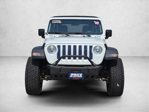 Bright White Clearcoat 2018 Jeep Wrangler Unlimited Sport