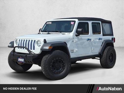 Bright White Clearcoat 2018 Jeep Wrangler Unlimited Sport