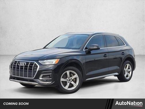 Mythos Black Metallic 2021 Audi Q5 45 Premium
