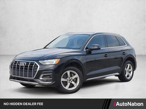 Mythos Black Metallic 2021 Audi Q5 45 Premium