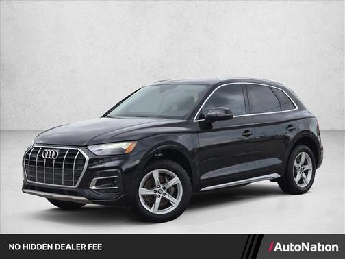 Mythos Black Metallic 2021 Audi Q5 45 Premium