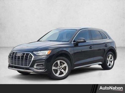 Mythos Black Metallic 2021 Audi Q5 45 Premium