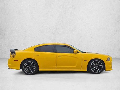Stinger Yellow Clearcoat 2012 Dodge Charger SRT8 Superbee