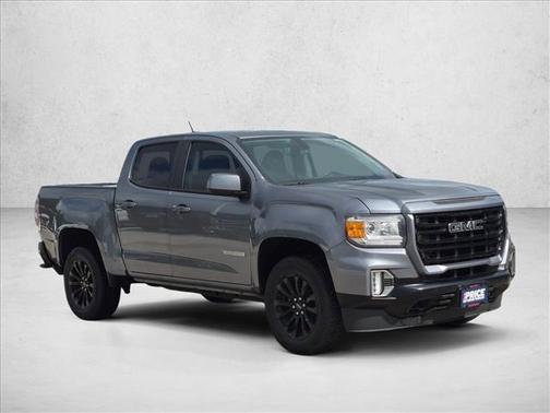 Satin Steel Metallic 2021 GMC Canyon Elevation