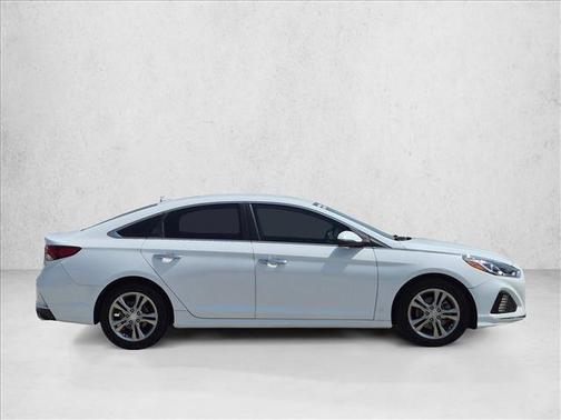 Quartz White Pearl 2019 Hyundai SONATA SEL