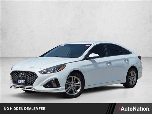 Quartz White Pearl 2019 Hyundai SONATA SEL