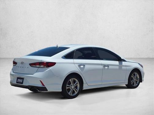 Quartz White Pearl 2019 Hyundai SONATA SEL