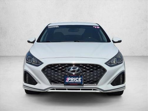 Quartz White Pearl 2019 Hyundai SONATA SEL
