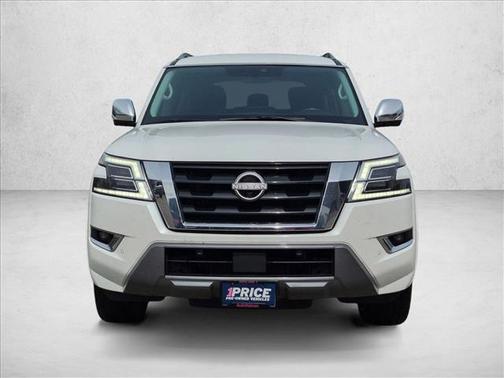 Aspen White Tricoat 2021 Nissan Armada Platinum 2WD