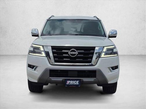 Aspen White Tricoat 2021 Nissan Armada Platinum 2WD