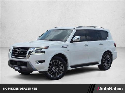 Aspen White Tricoat 2021 Nissan Armada Platinum 2WD