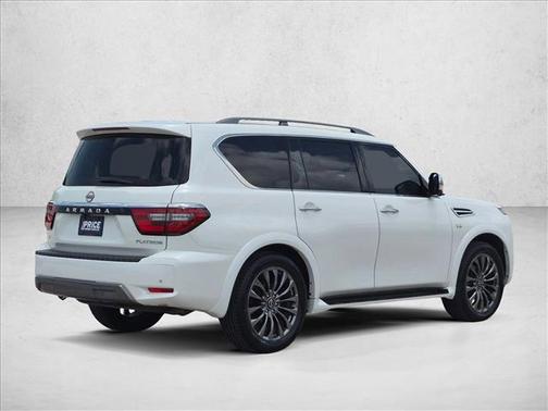 Aspen White Tricoat 2021 Nissan Armada Platinum 2WD