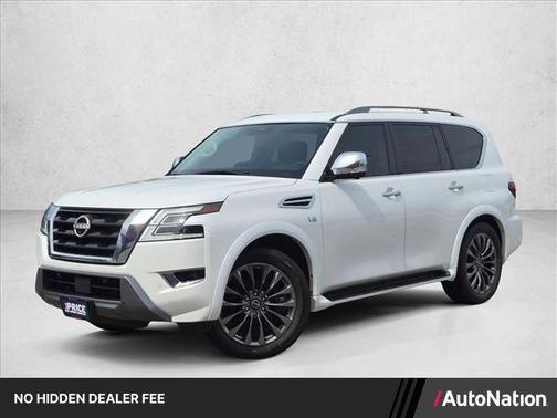 Aspen White Tricoat 2021 Nissan Armada Platinum 2WD